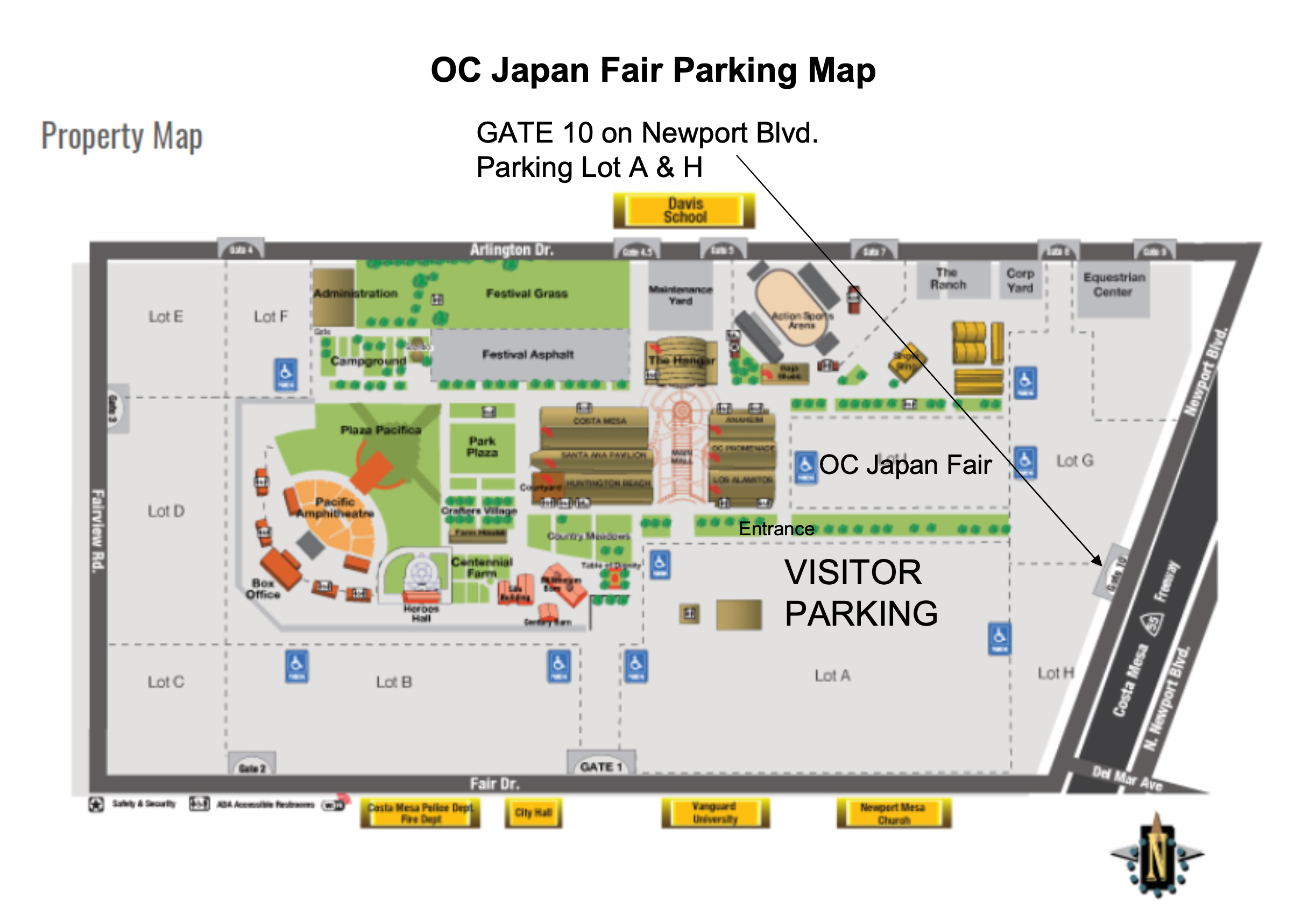 Map — OC JAPAN FAIR